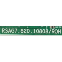 KIT DE TARJETAS PARA TV HISENSE / NUMERO DE PARTE MAIN FUENTE 293992 / RSAG7.820.10808/ROH / 293991 / 50A53FUR / NUMERO DE PARTE T-CON 293124 / RSAG7.820.11251/ROH / PANEL HD500Y1U61-T0L6\S0\GM\ROH / DISPLAY PT500GT02-7 VER1.0 / MODELO 50R7G5 50A53FUR